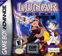 Lunar Legend GameBoy Advance  box art